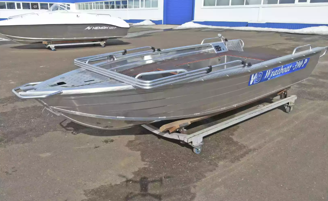Алюминиевая лодка Wyatboat-390РМ в Подольске