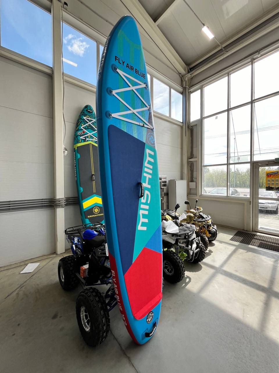 SUP (САП) Доска MISHIMO FLY AIR BLUE 10,8’ (330см) в Подольске