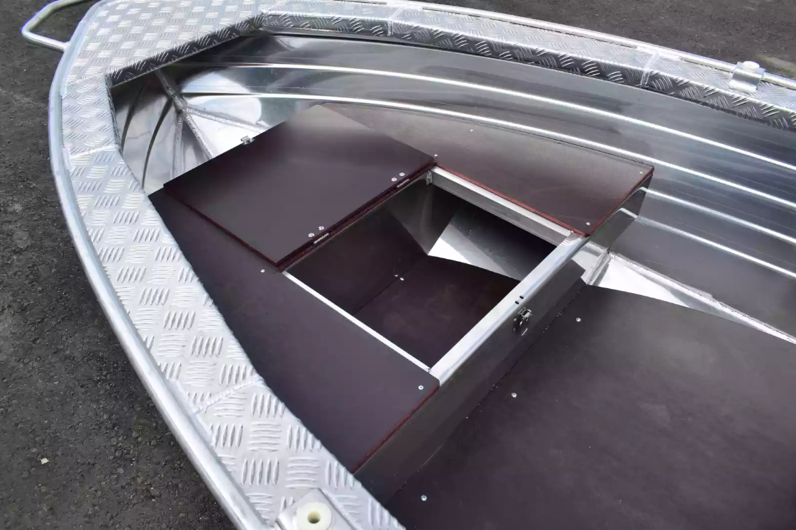 Алюминиевая лодка Wyatboat-390Р Увеличенный борт в Подольске