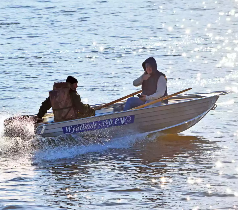 Алюминиевая лодка Wyatboat-390 P в Подольске