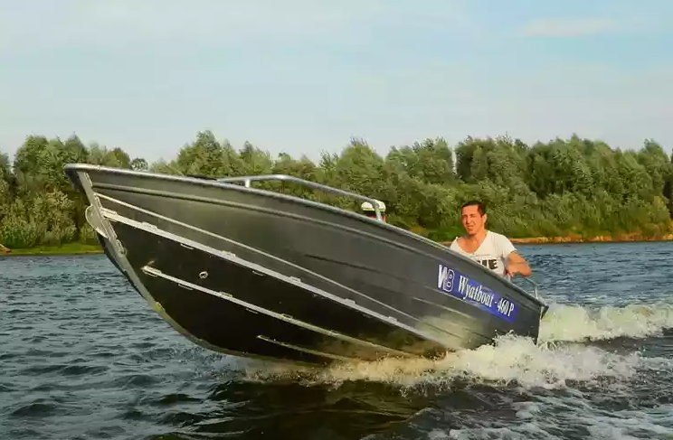 Алюминиевая лодка Wyatboat-460 P в Подольске