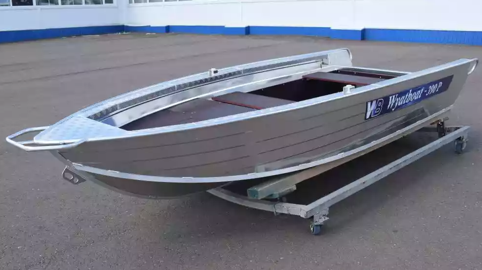 Алюминиевая лодка Wyatboat-390Р Fish в Подольске