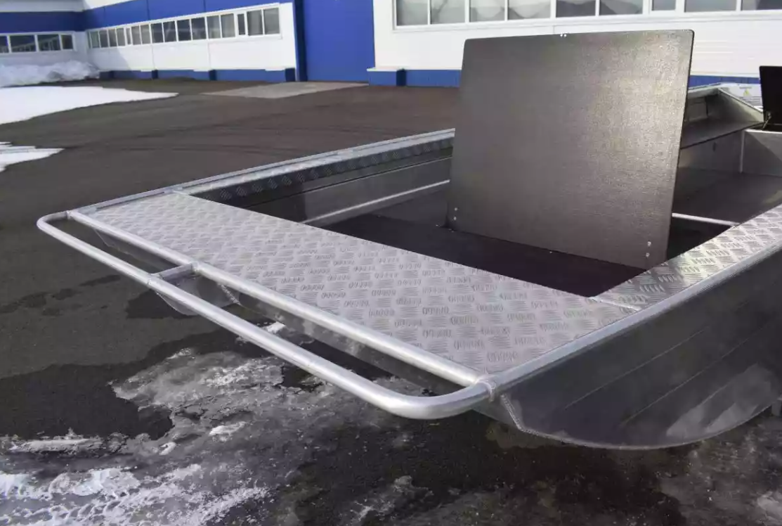 Алюминиевая лодка Wyatboat-490 Jonboat в Подольске