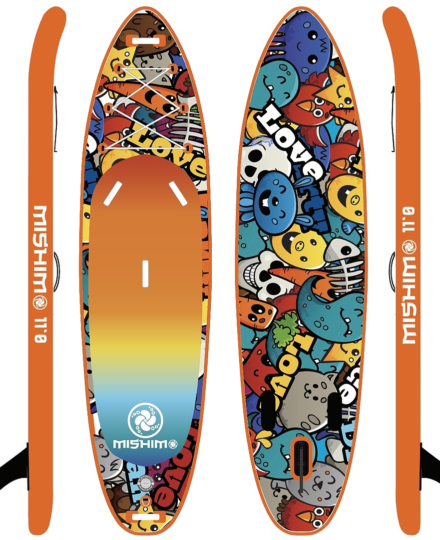 SUP (САП) Доска MISHIMO CRAZY-LINE 9.5’ (305см) в Подольске