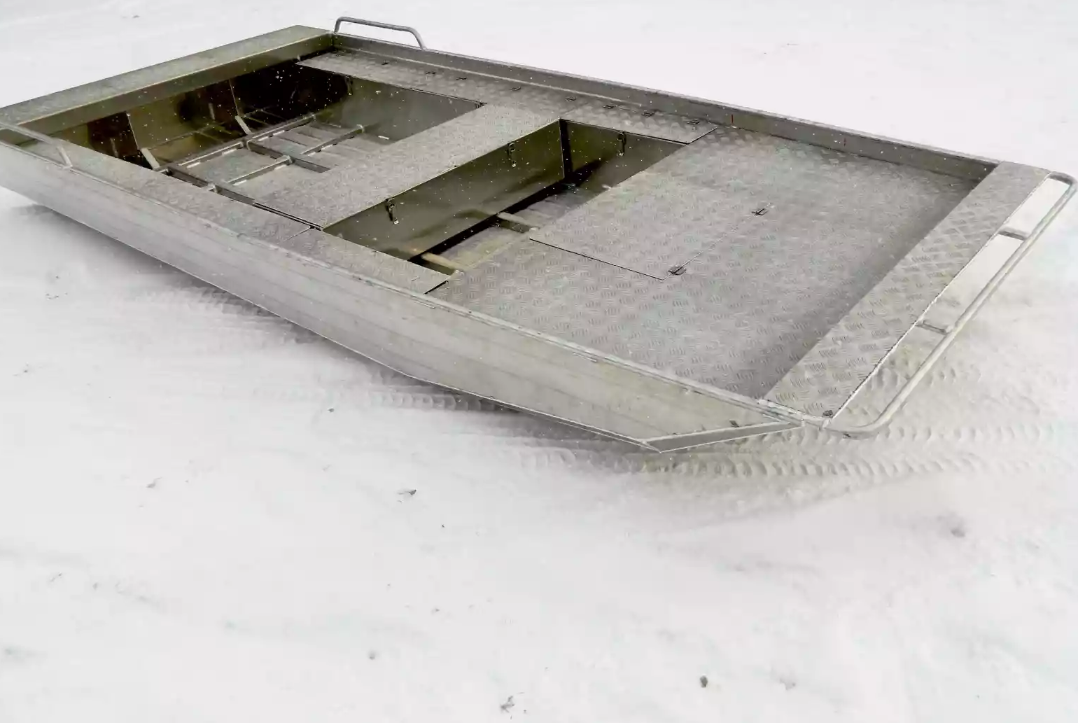 Алюминиевая лодка Wyatboat-390 Jonboat в Подольске