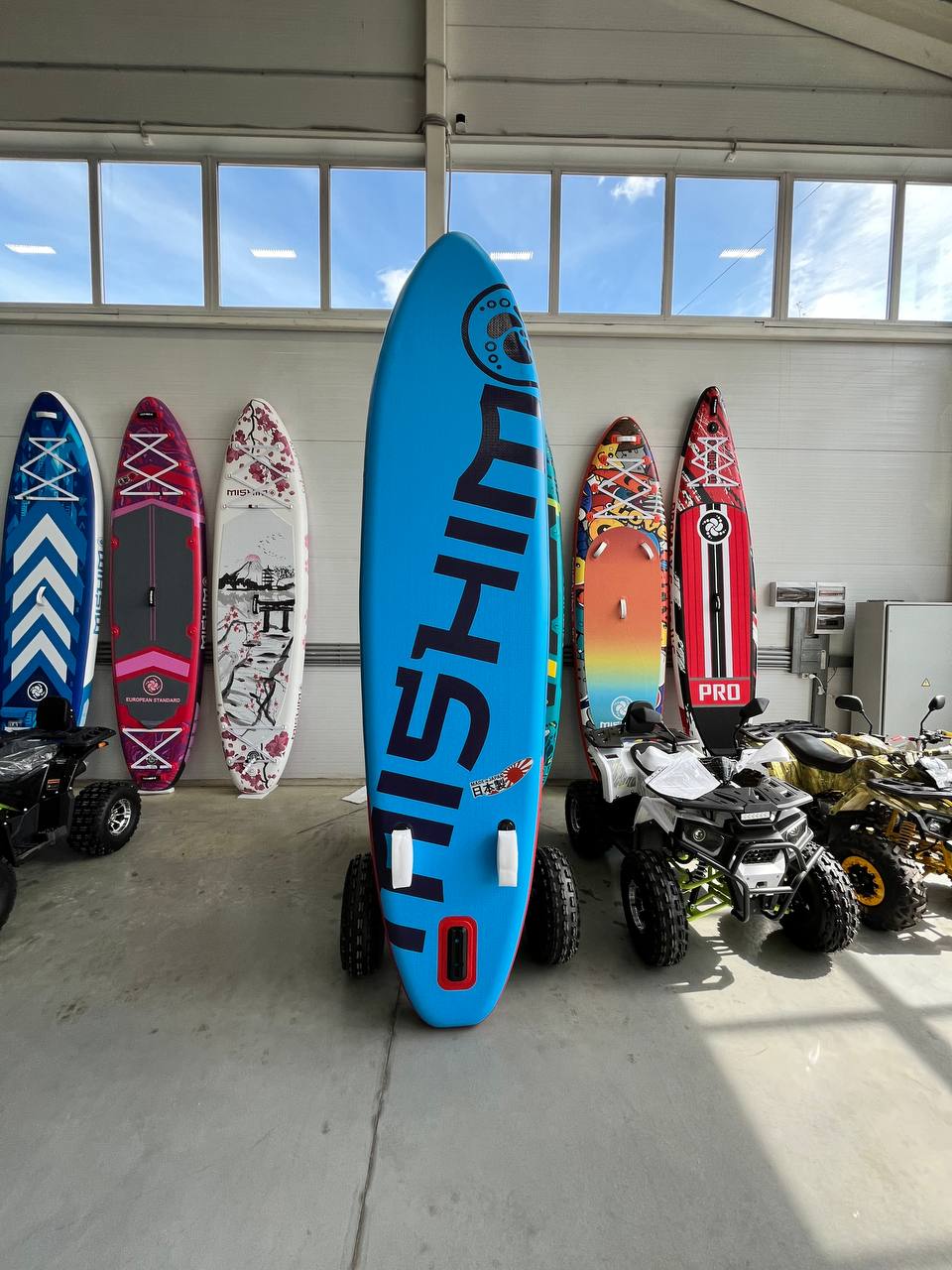 SUP (САП) Доска MISHIMO FLY AIR BLUE 10,8’ (330см) в Подольске