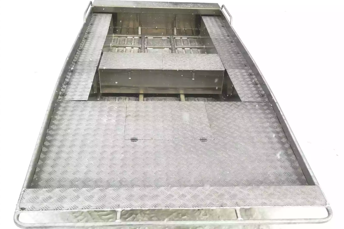 Алюминиевая лодка Wyatboat-390 Jonboat в Подольске