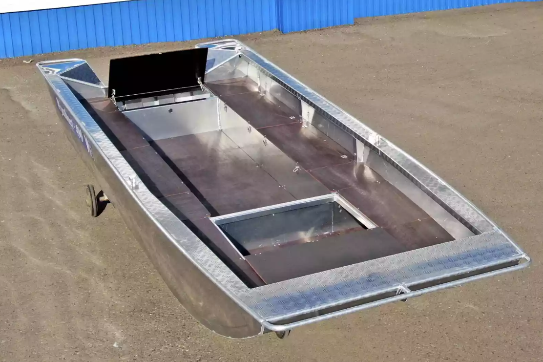 Алюминиевая лодка Wyatboat-490 Jonboat в Подольске