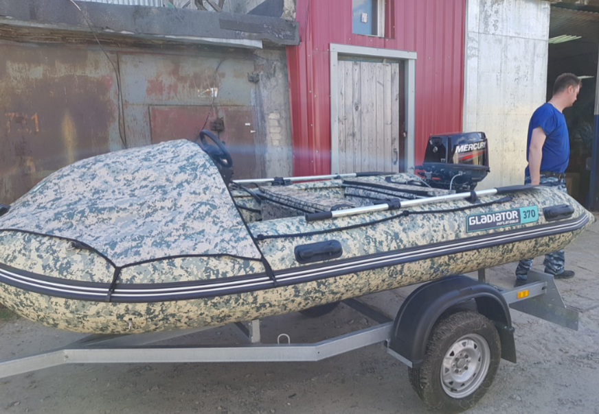 НАДУВНАЯ ЛОДКА GLADIATOR C370AL в Подольске