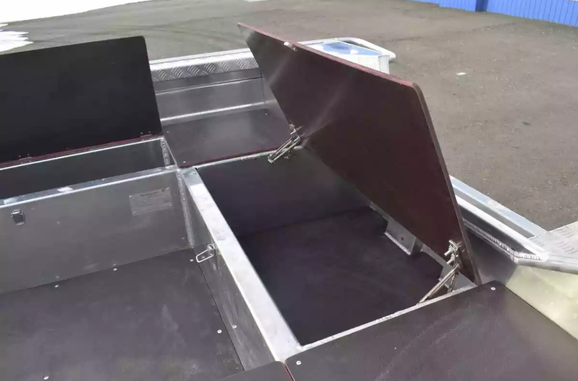 Алюминиевая лодка Wyatboat-490 Jonboat в Подольске