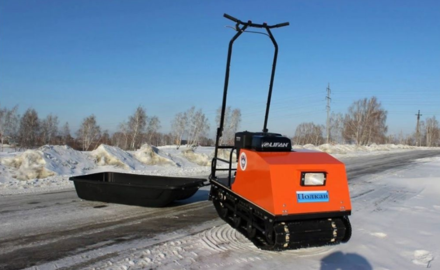 Мотобуксировщик Полкан 500К мини 9 л.с. в Подольске