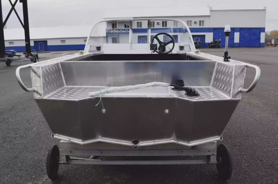 Алюминиевая лодка Wyatboat-390 Pro в Подольске