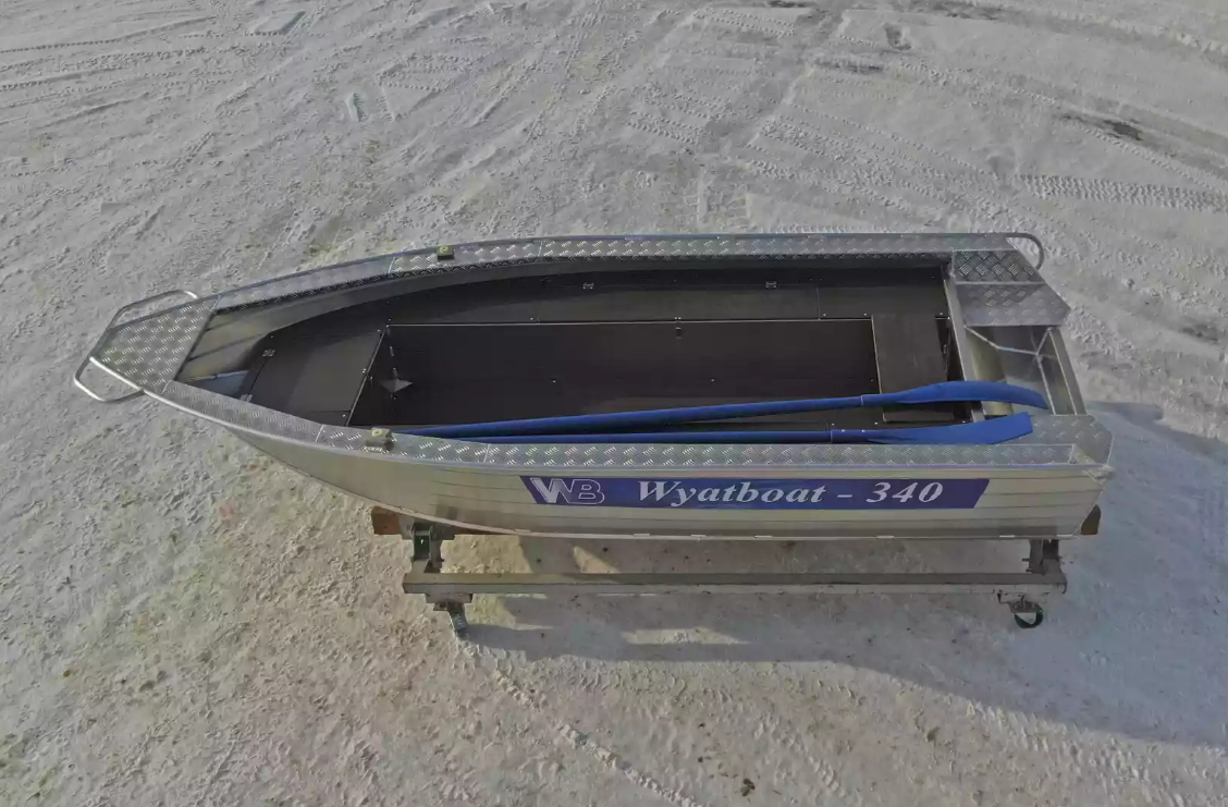 Алюминиевая лодка Wyatboat-340 РМ в Подольске