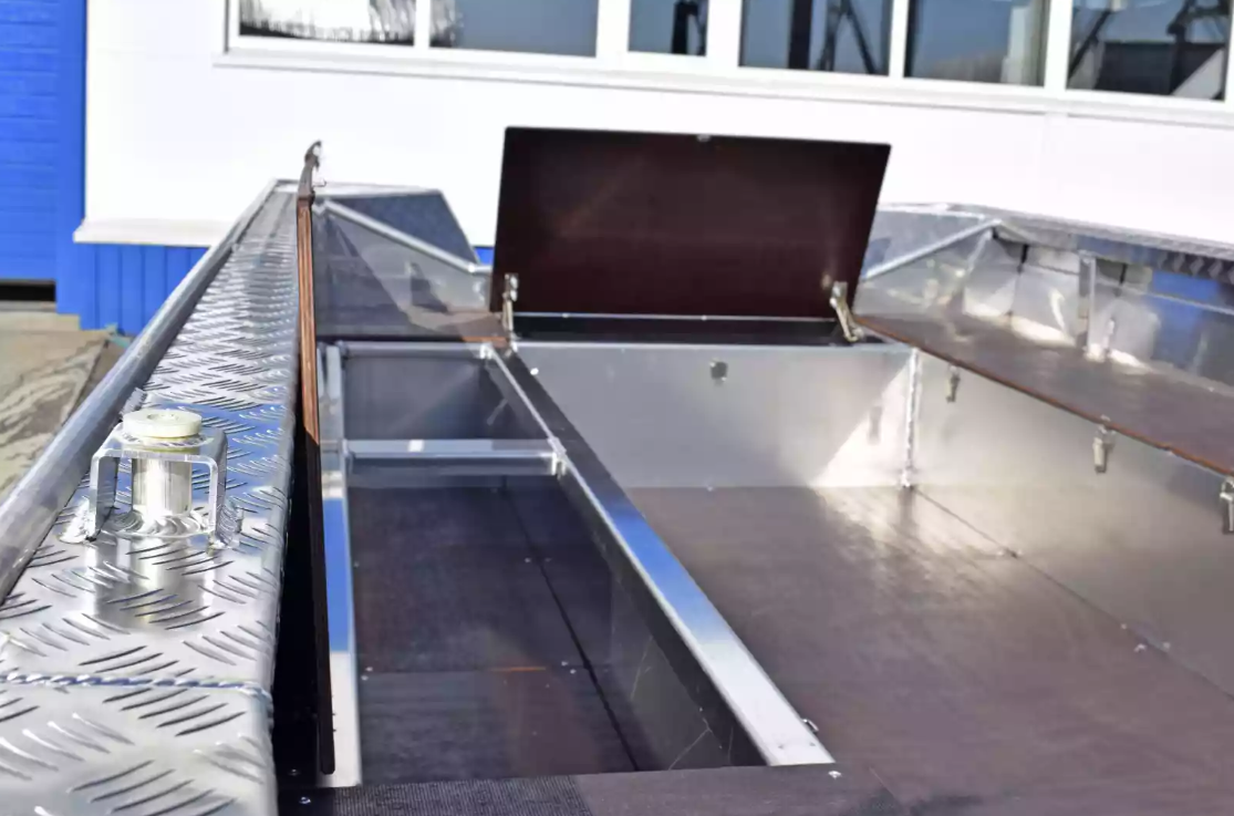 Алюминиевая лодка Wyatboat-490 Jonboat в Подольске