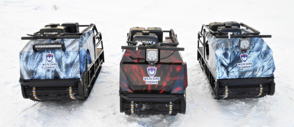 Мотобуксировщик Irondog (Железная собака) M500 15 Камуфляж Охотник в Подольске