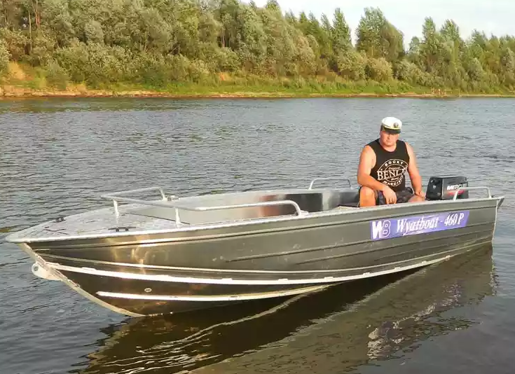 Алюминиевая лодка Wyatboat-460 P в Подольске