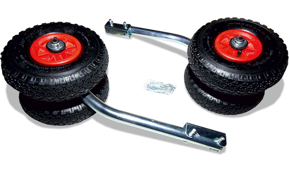 Транцевые колеса модульные двойные усиленные (быстросъемные) в Подольске