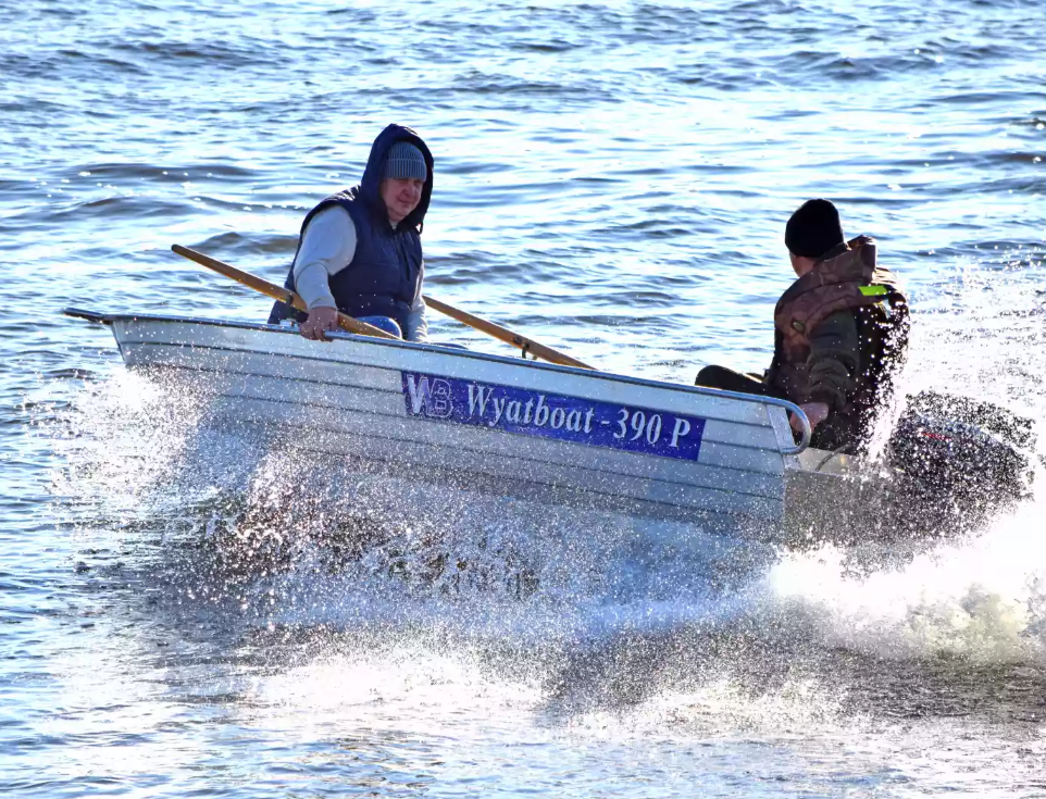 Алюминиевая лодка Wyatboat-390 P в Подольске