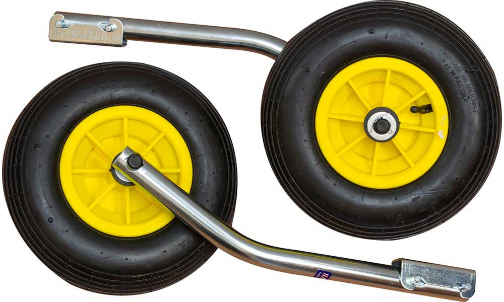 Транцевые колеса 330 мм модульные удлиненные в Подольске