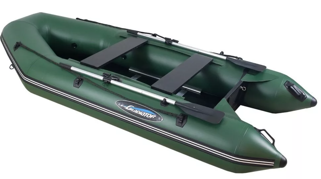 МОТОРНО-ГРЕБНАЯ ЛОДКА ПВХ GLADIATOR A 280 ТК С ФАНЕРНЫМ ДНОМ в Подольске