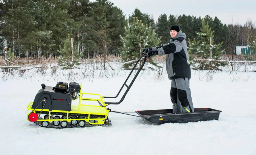 Мотобуксировщик Бурлак ХОЗЯИН-1 (капот металл) в Подольске
