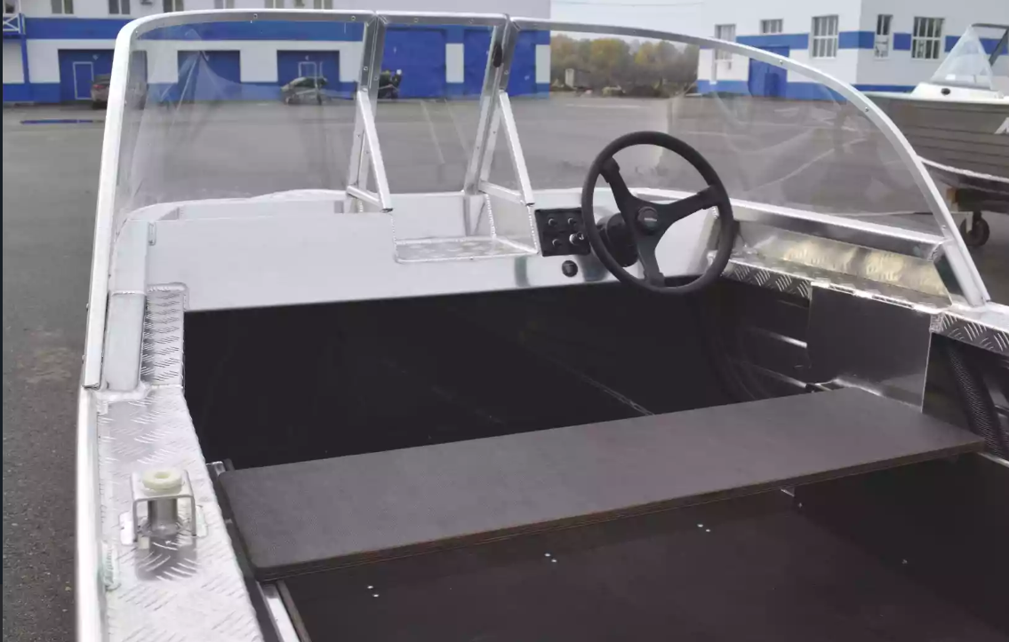 Алюминиевая лодка Wyatboat-390 Pro в Подольске