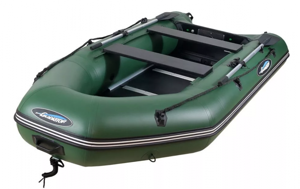 МОТОРНО-ГРЕБНАЯ ЛОДКА ПВХ GLADIATOR A 320 ТК С ФАНЕРНЫМ ПОЛОМ в Подольске