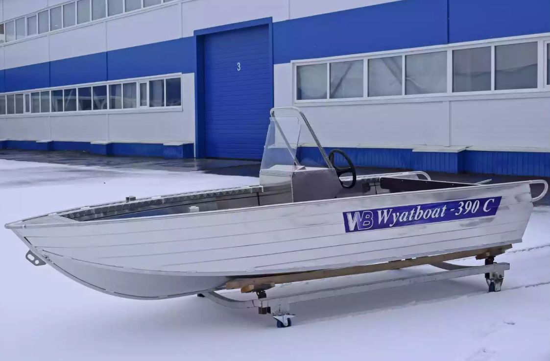 Алюминиевая лодка Wyatboat-390 C в Подольске