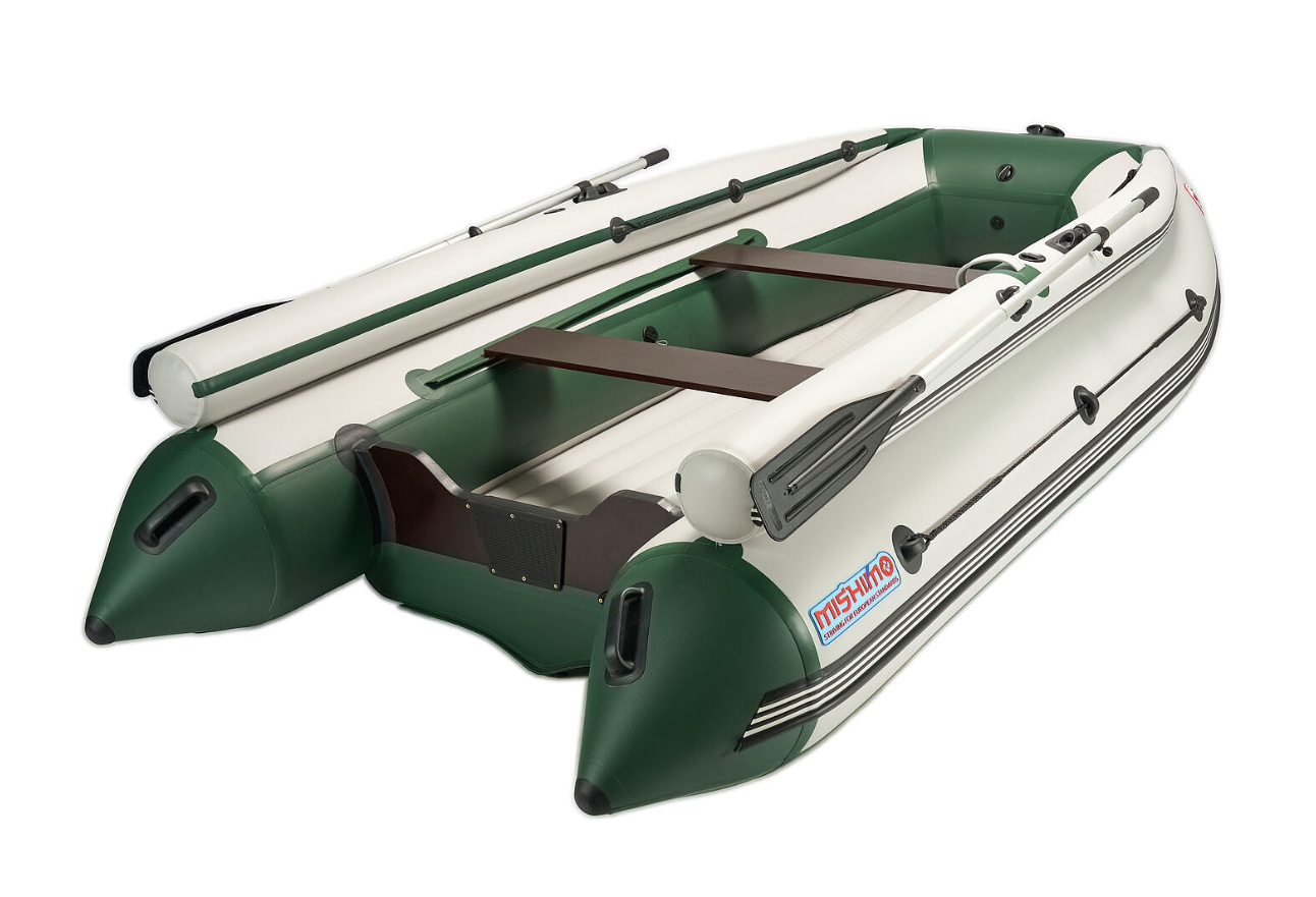 КОМПЛЕКТ ЛОДКА MISHIMO FAMILY LITE 370 + МОТОР 9,9 (15) Л.С. в Подольске