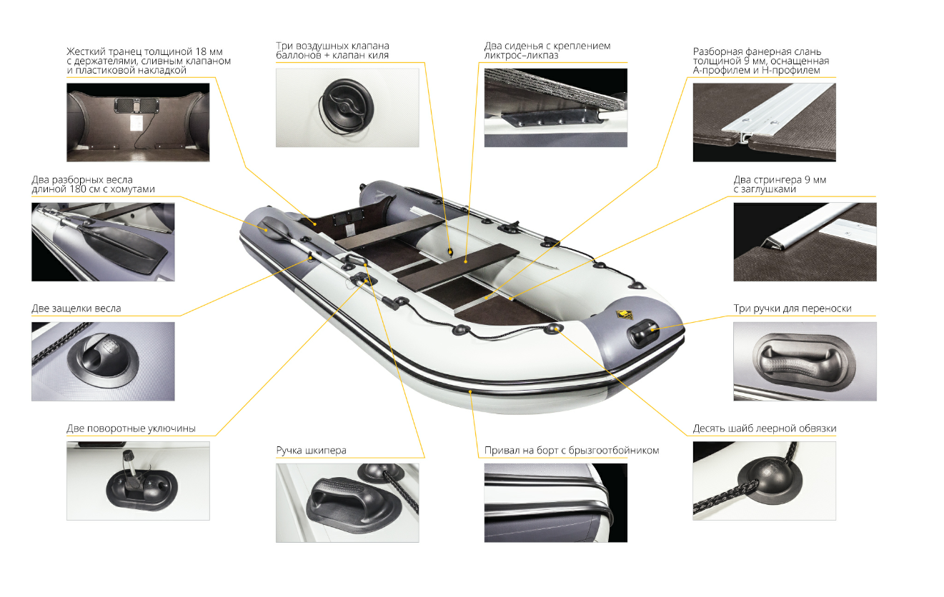 Лодка Ривьера Компакт 3600 СК в Подольске