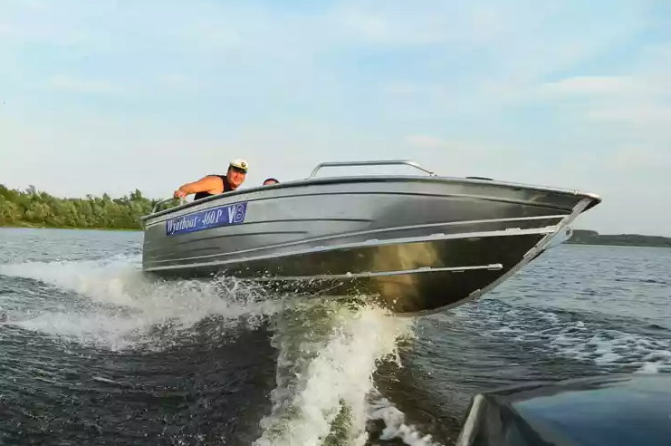 Алюминиевая лодка Wyatboat-460 P в Подольске