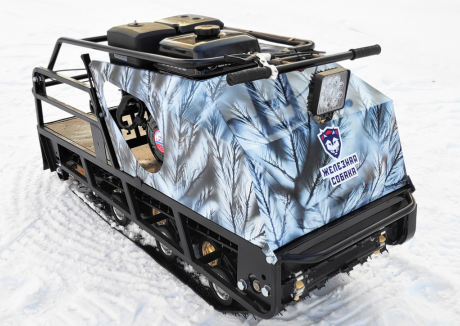 Мотобуксировщик Irondog (Железная собака) M500 15 Камуфляж Охотник в Подольске
