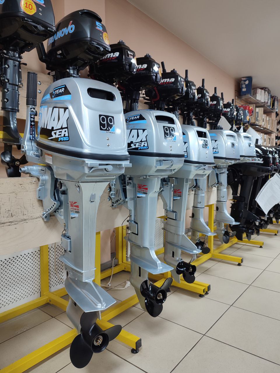 Лодочный мотор PROMAX SP5FHS (внешний бак 12 л) в Подольске