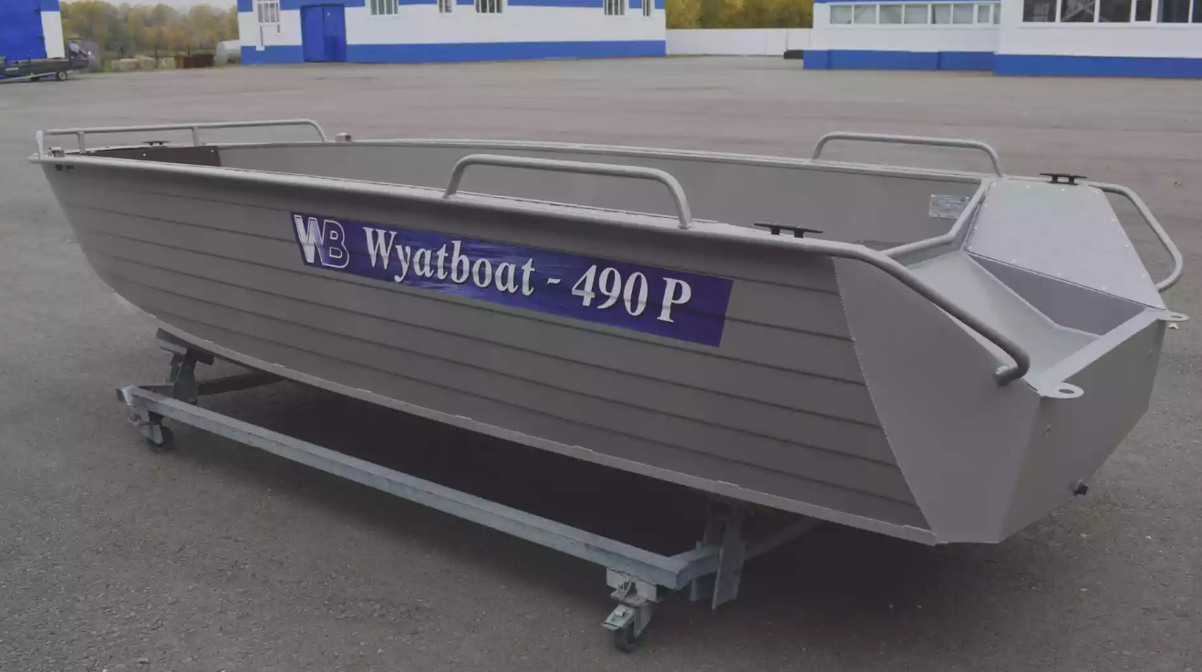 Алюминиевая лодка Wyatboat-490 P в Подольске