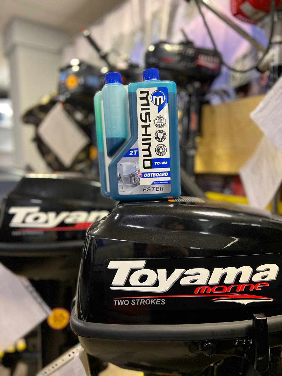 Масло MISHIMO 2T OUTBOARD (ESTER) полусинтетика 1 л в Подольске