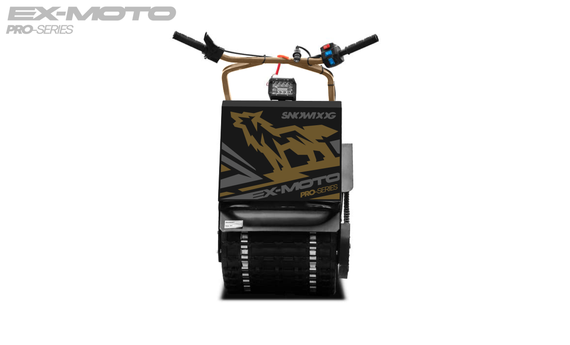 Мотобуксировщик EX-MOTO SNOWDOG S380 8л.с. в Подольске