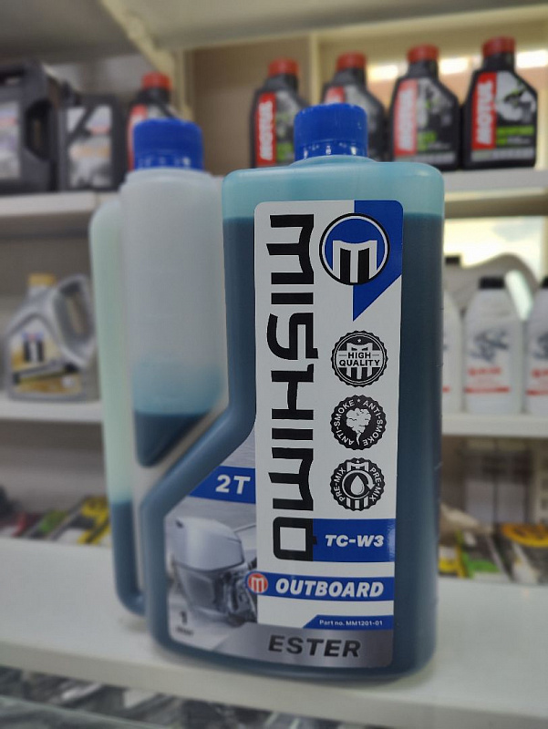 Масло MISHIMO 2T OUTBOARD (ESTER) полусинтетика 1 л в Подольске