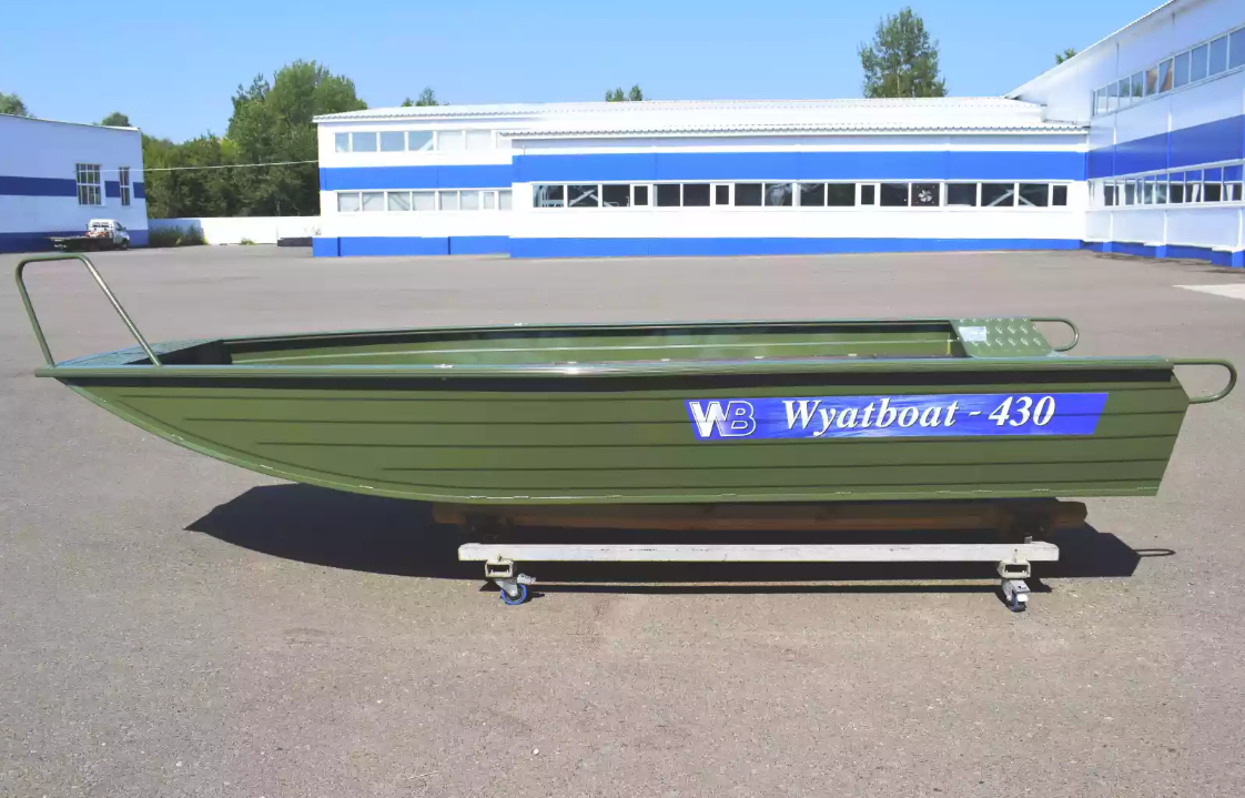 Алюминиевая лодка  Wyatboat-430 Master Fish в Подольске