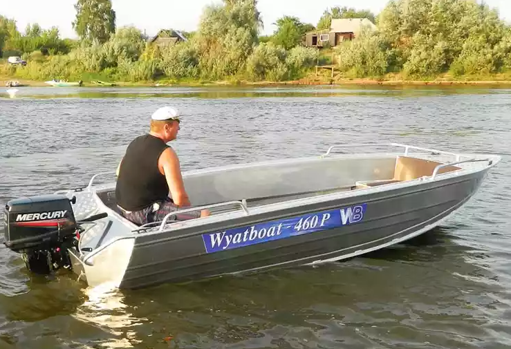 Алюминиевая лодка Wyatboat-460 P в Подольске