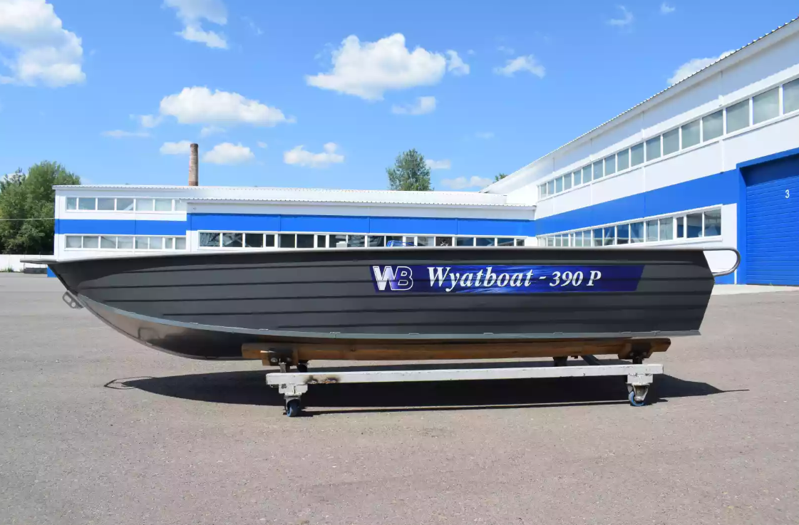 Алюминиевая лодка Wyatboat-390Р Fish в Подольске