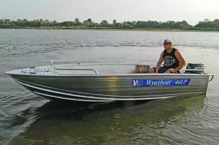 Алюминиевая лодка Wyatboat-460 P в Подольске