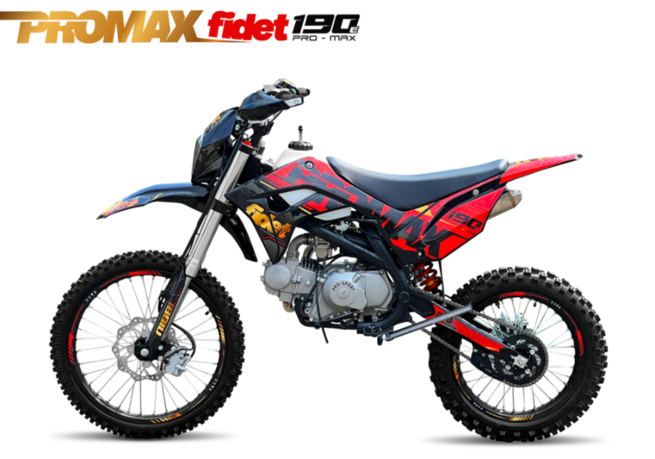 Мотоцикл (питбайк) PROMAX FIDET (ФАЙДЕТ) 190E MAX PRO LUX 19/16 в Подольске