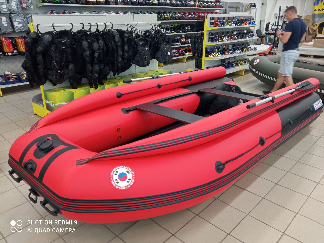 Лодка MISHIMO RIVER FJET PRO 400 под водомет в Подольске