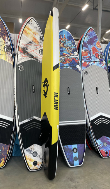 SUP ДОСКА-КАЯК 2 В 1 RAIDEX ALOHA YELLO 10.6’ (320СМ) в Подольске