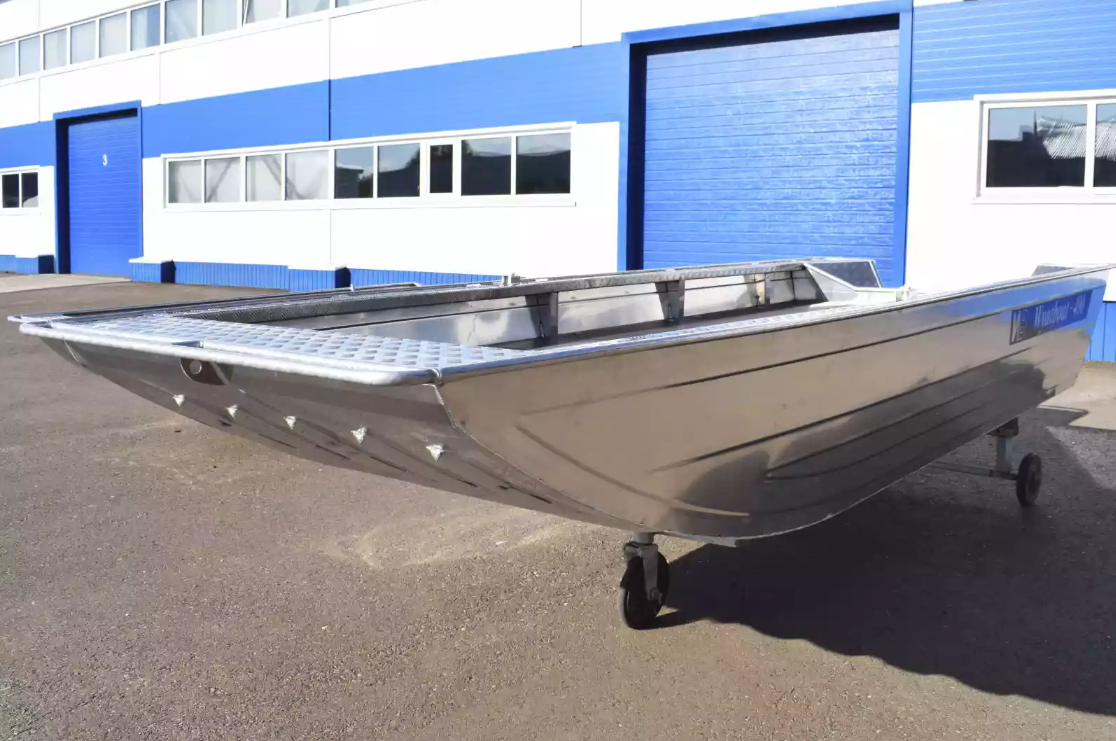 Алюминиевая лодка Wyatboat-490 Jonboat в Подольске