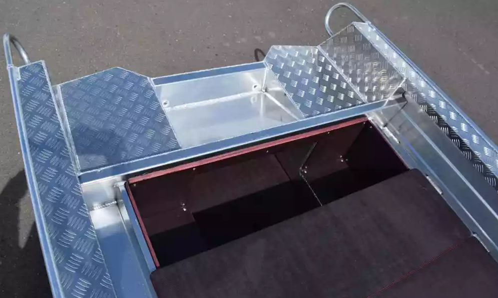 Алюминиевая лодка Wyatboat-390Р Fish в Подольске