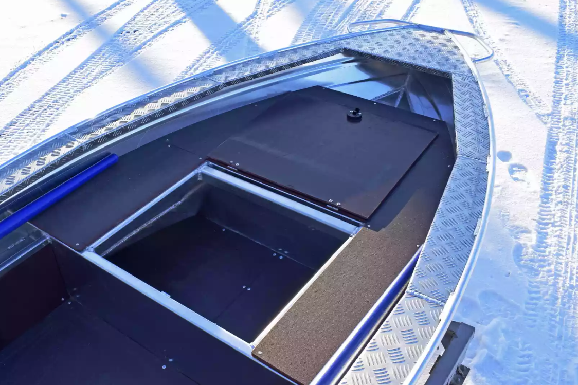 Алюминиевая лодка Wyatboat-370 Р FISH в Подольске