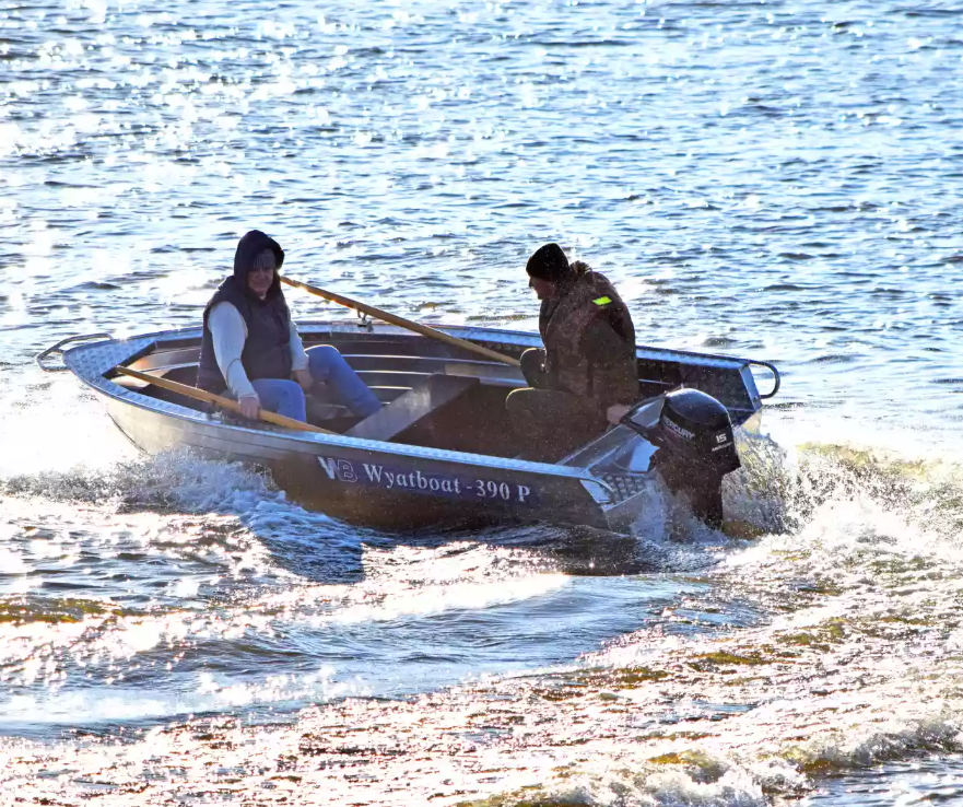 Алюминиевая лодка Wyatboat-390 P в Подольске