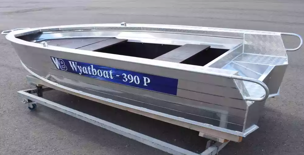 Алюминиевая лодка Wyatboat-390Р Fish в Подольске