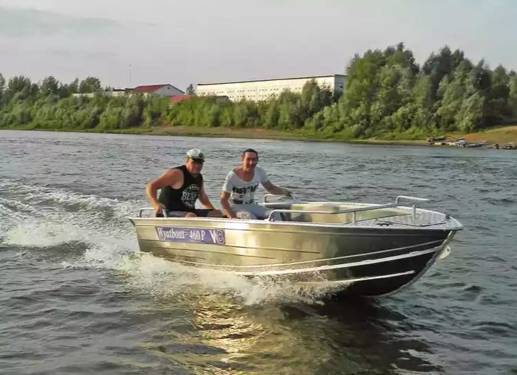 Алюминиевая лодка Wyatboat-460 P в Подольске
